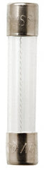 Cooper Bussmann - 250 VAC, 32 VDC, 0.05 Amp, Fast-Acting Miniature Glass Fuse - 1-1/4" OAL, 10 at 125 V kA Rating, 1/4" Diam - Exact Tooling