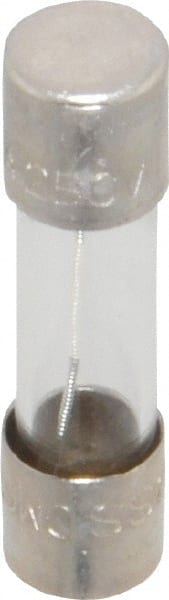 Cooper Bussmann - 250 VAC, 32 VDC, 0.8 Amp, Time Delay Miniature Glass Fuse - 20mm OAL, 10 at 125 V kA Rating, 5mm Diam - Exact Tooling