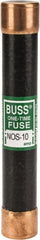 Cooper Bussmann - 600 VAC, 10 Amp, Fast-Acting General Purpose Fuse - Fuse Holder Mount, 127mm OAL, 50 at AC/DC kA Rating, 13/16" Diam - Exact Tooling
