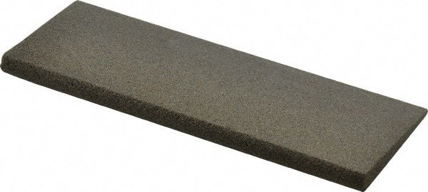 Norton - 4-1/2" Long x 1-3/4" Diam x 1/4" Thick, Aluminum Oxide Sharpening Stone - Round Edge Slip, Coarse Grade - Exact Tooling