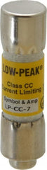 Cooper Bussmann - 150 VDC, 600 VAC, 7 Amp, Time Delay General Purpose Fuse - Fuse Holder Mount, 1-1/2" OAL, 20 at DC, 200 at AC (RMS) kA Rating, 13/32" Diam - Exact Tooling