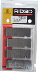 Ridgid - 1/2-14 - 3/4-14 NPT Thread, 12° Hook Angle, Right Hand, High Speed Steel Pipe Chaser - Ridgid 504A, 711, 713, 811A, 815A, 816, 817, 842 Compatibility - Exact Tooling