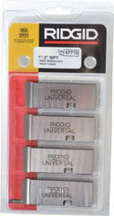 Ridgid - 1 - 11-1/2 - 2 - 11-1/2 NPT Thread, 16° Hook Angle, Right Hand, High Speed Steel Pipe Chaser - Ridgid 504 Compatibility - Exact Tooling