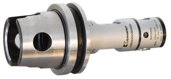 Kennametal - 65.02mm Body Diam, Manual Single Cutter Boring Head - 97mm to 116.99mm Bore Diam - Exact Tooling