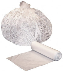 Ability One - 6µ Thick, Household/Office Trash Bags - High-Density Polyethylene (HDPE), 24" Wide x 24" High, Natural (Color) - Exact Tooling