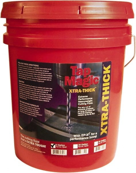 Tap Magic - Tap Magic Xtra-Thick, 5 Gal Pail Cutting Fluid - Semisynthetic - Exact Tooling