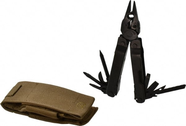 Leatherman - 19 Piece, Multi-Tool Set - 7" OAL, 4-1/2" Closed Length - Exact Tooling
