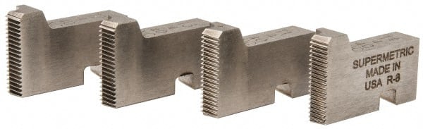 GTD - #4-40 UNC Thread, 10° Hook Angle, Projection, Right Hand High Speed Steel Chaser - Geometric 5/16 DS Compatibility, 45° Chamfer Angle - Exact Tooling