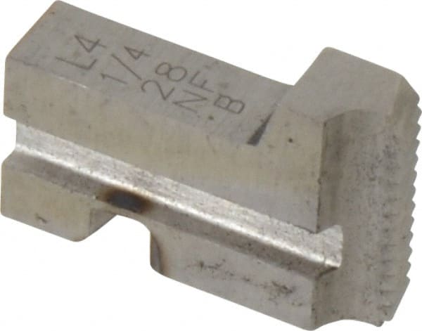 GTD - 1/4-28 UNF Thread, 10° Hook Angle, Projection, Right Hand High Speed Steel Chaser - Geometric 5/16 DS Compatibility, 45° Chamfer Angle - Exact Tooling