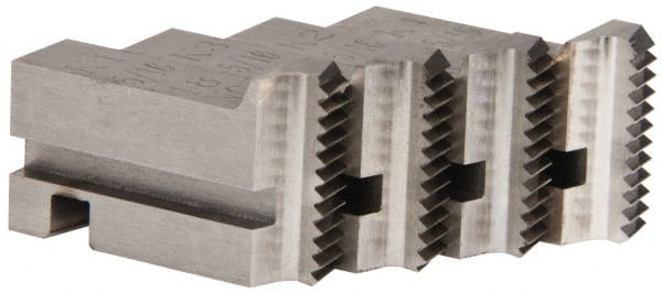 GTD - 5/16-18 UNC Thread, 15° Hook Angle, Projection, Right Hand High Speed Steel Chaser - Geometric 9/16 DSA Compatibility, 45° Chamfer Angle - Exact Tooling