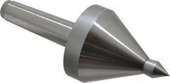Riten - MT4 Taper Shank, 3-1/2" Head Diam 1,165 Lb Capacity Live Center - 3,500 Max RPM, 3-7/8" Head Length, 3/4" Point Diam, 1-1/8" Point Len, 1,165 Lb Max Workpc, 3-7/8" OAL, Pipe Nose Point - Exact Tooling