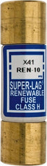 Cooper Bussmann - 250 VAC, 10 Amp, Time Delay Renewable Fuse - Fuse Holder Mount, 50.8mm OAL, 10 (RMS) kA Rating, 9/16" Diam - Exact Tooling
