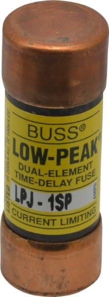 Cooper Bussmann - 300 VDC, 600 VAC, 1 Amp, Time Delay General Purpose Fuse - Fuse Holder Mount, 2-1/4" OAL, 100 at DC, 300 at AC (RMS) kA Rating, 13/16" Diam - Exact Tooling