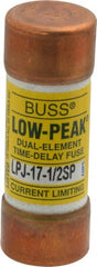 Cooper Bussmann - 300 VDC, 600 VAC, 17.5 Amp, Time Delay General Purpose Fuse - Fuse Holder Mount, 2-1/4" OAL, 100 at DC, 300 at AC (RMS) kA Rating, 13/16" Diam - Exact Tooling