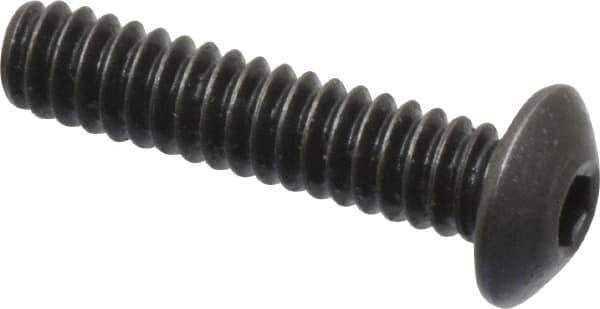 Holo-Krome - #6-32 UNC Hex Socket Button Cap Screw - Exact Tooling
