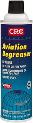 CRC - 20 oz Aerosol Aviation Degreaser - Aerosol, Halogenated - Exact Tooling