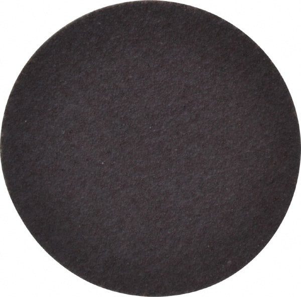 Norton - 3" Diam, 60 Grit Aluminum Oxide Adhesive PSA Disc - Coarse Grade, Brown, X Weighted Backing, Flexible - Exact Tooling