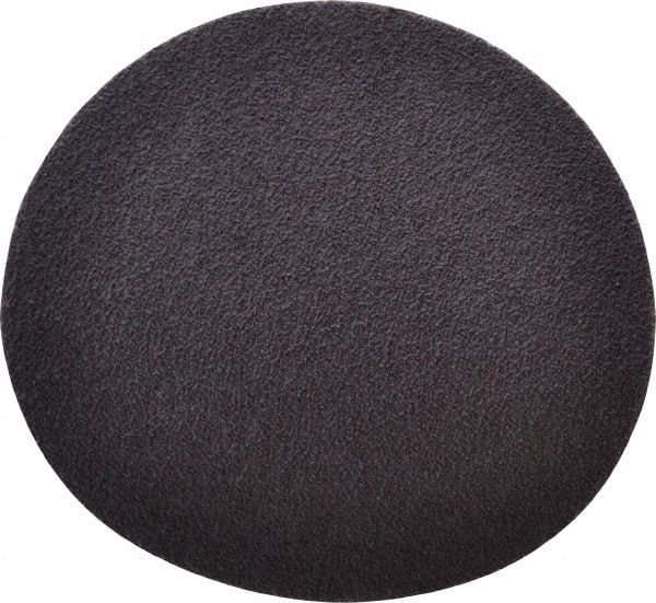 Norton - 5" Diam, 50 Grit Aluminum Oxide Adhesive PSA Disc - Coarse Grade, Maroon, X Weighted Backing, Flexible - Exact Tooling