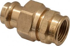 NIBCO - 1/2" Wrot Copper Pipe Union - P x F, Press Fitting - Exact Tooling