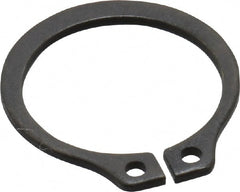 Value Collection - 0.53" Groove Diam, 9/16" Shaft Diam, Phosphate Spring Steel, Snap External Retaining Rings - 0.039" Groove Width, 0.035" Ring Thickness - Exact Tooling