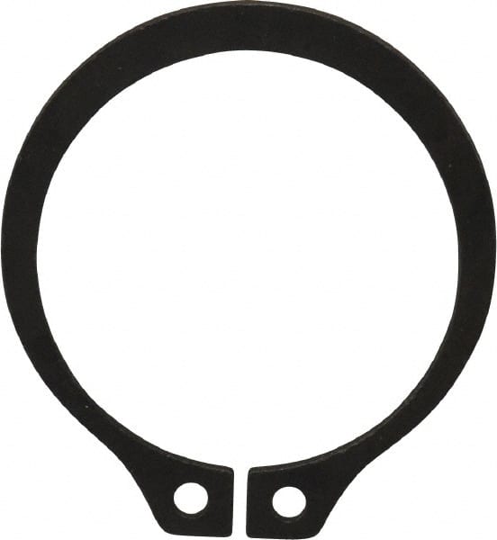Value Collection - 1.059" Groove Diam, 1-1/8" Shaft Diam, Phosphate Spring Steel, Snap External Retaining Rings - 0.056" Groove Width, 0.05" Ring Thickness - Exact Tooling