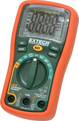 Extech - EX330, CAT III, 600 VAC/VDC, Digital Auto Ranging Multimeter - 40 mOhm, Measures Voltage, Capacitance, Current, Frequency, Resistance, Temperature - Exact Tooling
