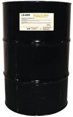 Accu-Lube - Accu-Lube LB-6000, 55 Gal Drum Cutting & Sawing Fluid - Natural Ingredients, For Aluminum Machining, Drilling, Light-Duty Milling, Punching, Tapping - Exact Tooling