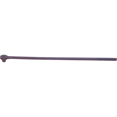 Wright Tool & Forge - Ratchets; Tool Type: Ratchet ; Drive Size (Inch): 1 ; Head Shape: Round ; Head Features: Reversible ; Finish/Coating: Black Industrial ; Overall Length (Inch): 42 - Exact Tooling