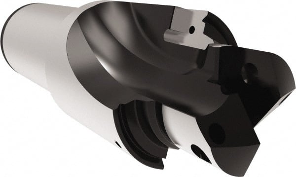 Allied Machine and Engineering - M27x2.00, 0.984" Pilot Diam, 1.575" Spotface Diam, 0.874" Pilot Length, Tube Dash 12, Indexable Porting Tool - Exact Tooling