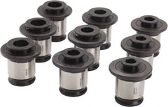 Parlec - 13/16 to 1-3/8 Inch Tap, Tapping Adapter Set - 1.89 Inch Ouside Shank Diameter, 13/16, 7/8, 15/16, 1, 1-1/8, 1-1/4, 1-3/8 Inch Tap, 3 Adapter, Quick Change - Exact Tooling