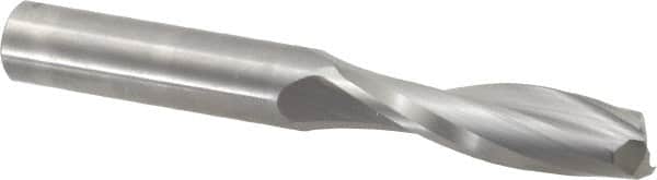 Onsrud - 5/8" Cutting Diam x 2-1/4" Length of Cut, 2 Flute, Upcut Spiral Router Bit - Uncoated, Right Hand Cut, Solid Carbide, 5" OAL x 5/8" Shank Diam, Double Edge, 22° Helix Angle - Exact Tooling