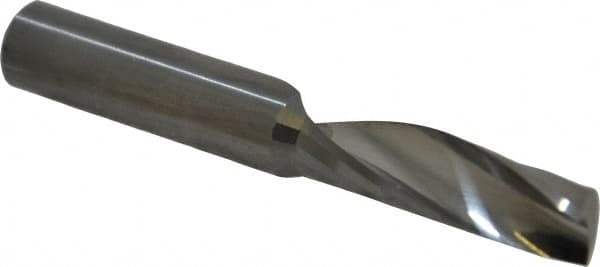 Onsrud - 1/2" Cutting Diam x 1-5/8" Length of Cut, 1 Flute, Upcut Spiral Router Bit - Uncoated, Right Hand Cut, Solid Carbide, 3-1/2" OAL x 1/2" Shank Diam, Single Edge, 21° Helix Angle - Exact Tooling