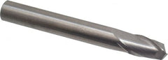 Onsrud - 1/4" Cutting Diam x 3/8" Length of Cut, 2 Flute, Upcut Spiral Router Bit - Uncoated, Right Hand Cut, Solid Carbide, 2" OAL x 1/4" Shank Diam, Bottom-Surfacing, 30° Helix Angle - Exact Tooling