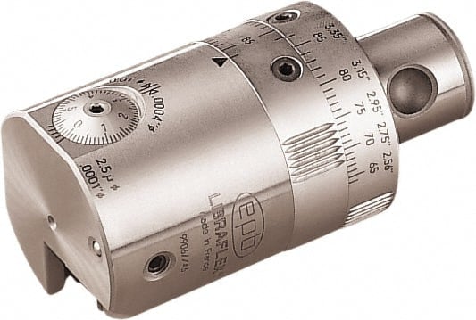 Seco - 54mm Body Diam, Manual Single Cutter Boring Head - 64mm to 86mm Bore Diam - Exact Tooling