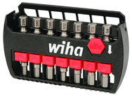 7PC Bit Buddy Set With Terminator Impact Power Bits; 1.93"OAL; Includes Magnetic Bit Holder; Hex Inch: 5/32"; 3/16"; 7/32"; 1/4" Hex Metric: 4;5; 6mm - Exact Tooling