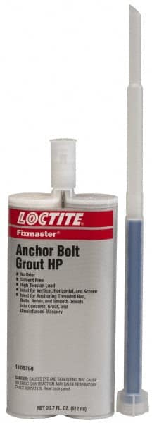 Loctite - 20.7 fl oz Epoxy Anchoring Adhesive - 20 min Working Time, 29 CFR 1910.1200 - Exact Tooling