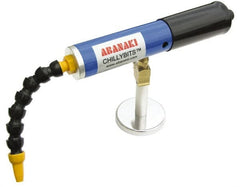 Abanaki - Cold Air Coolant System - 3/8" Hose Inside Diam, Includes Air Chiller, Filter, Magnetic Clamp - Exact Tooling