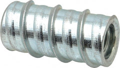 Powers Fasteners - 1/2" Diam, 1-11/16" OAL, 2-1/4" Min Embedment Drop-In Concrete Anchor - Steel, Zinc-Plated Finish, 29/32" Thread Length - Exact Tooling