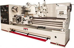 Jet - 26" Swing, 40" Between Centers, 230 Volt, Triple Phase Engine Lathe - 4MT Taper, 10 hp, 36 to 1,800 RPM, 4-1/8" Bore Diam - Exact Tooling