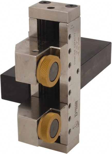 Dorian Tool - 6-1/16 Inch Overall Length x 2-1/2 Inch Overall Width, 1/8 to 2-1/2 Inch Capacity, Right Hand Cut, Scissor and Straddle Type Knurler - Exact Tooling