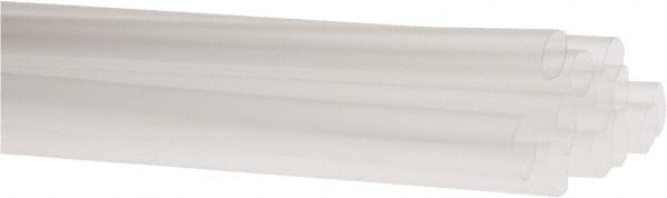3M - 48" Long, 2:1, Polyolefin Heat Shrink Electrical Tubing - Clear - Exact Tooling