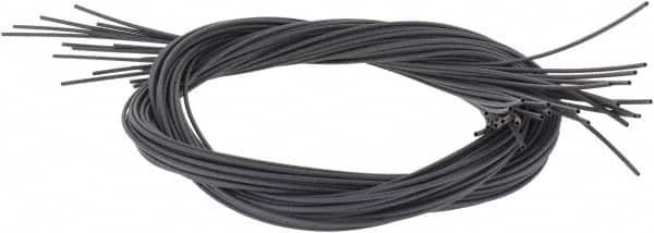 3M - 48" Long, 2:1, Polyolefin Heat Shrink Electrical Tubing - Black - Exact Tooling