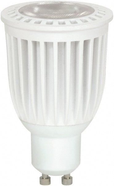 Value Collection - 6 Watt LED Flood/Spot 2 Pin Lamp - 3,000°K Color Temp, 370 Lumens, 120 Volts, Dimmable, PAR16, 25,000 hr Avg Life - Exact Tooling
