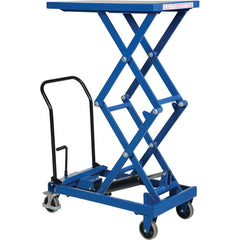 Vestil - Lifting Tables; Type: Scissor Cart ; Lift Style: Scissor ; Style: Foot Pump ; Load Capacity (Lb.): 300.000 ; Minimum Height (Inch): 17 ; Lift Height (Inch): 56 - Exact Tooling