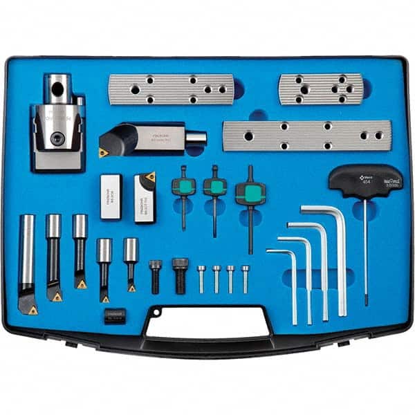 Techniks - Boring Head Sets Type: Triangular Boring Tool Kit Actuation Type: Manual - Exact Tooling