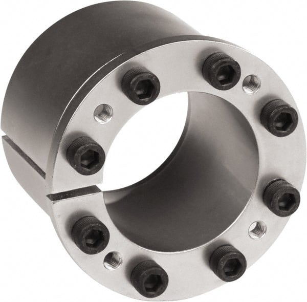Climax Metal Products - 1" Bore Diam, 1-3/4" OD, Shaft Locking Device - 5 Screws, 7/8" OAW, 3,416 Ft/Lb Max Torque - Exact Tooling