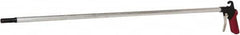 Value Collection - 120 Max psi High Power Venturi Nozzle Heavy Duty High Force Blow Gun - 1/4 NPT Inlet, 36" Tube Length, Aluminum - Exact Tooling