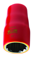 1000V Insulated 1/2" Dr Socket - 18mm - Exact Tooling