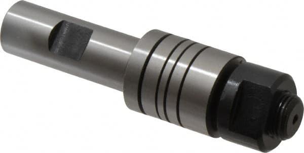 Interstate - 5/8" Diam Milling Machine Arbor - Stub Style, Straight Shank, 3/4" Shank Diam, 108.7mm OAL - Exact Tooling