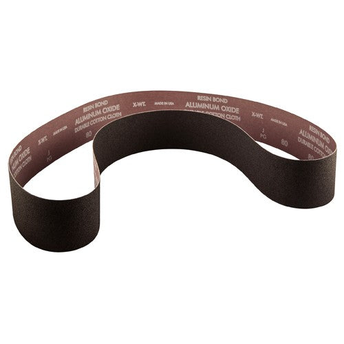 4 × 36″ Metalite R228 Cloth Narrow Benchstand Belt 60 Grit R228 Aluminum Oxide - Exact Tooling